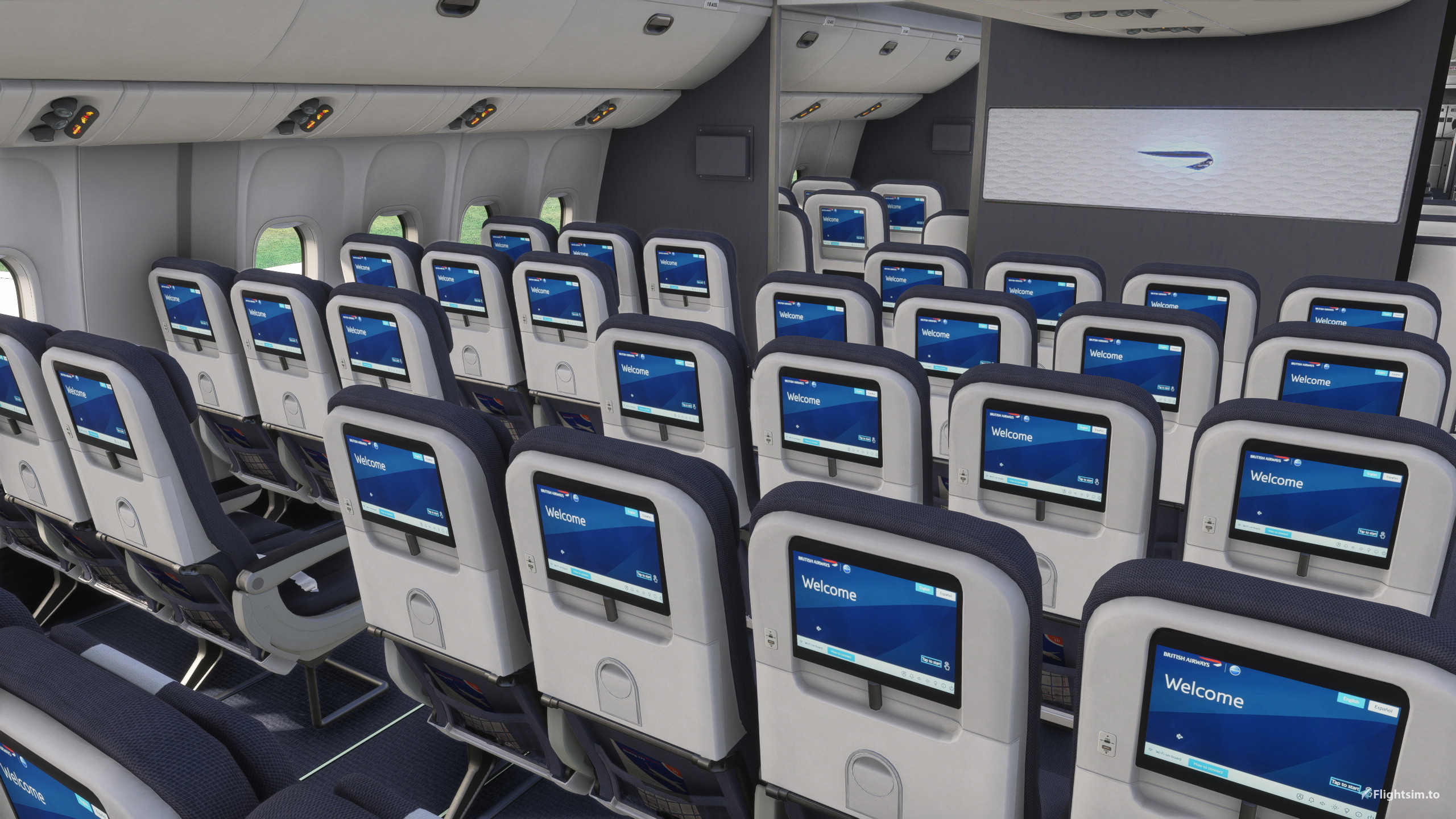 British Airways [Pack] w/Cabin PMDG B777-200ER - Aircraft Liveries