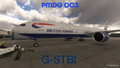 British Airways G-STBI  + Cabin PMDG 777-300ER