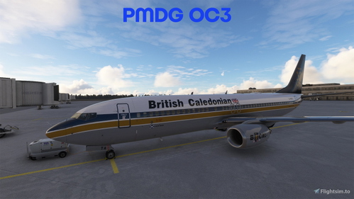 British Caledonian + Cabin PMDG 737-800SSW