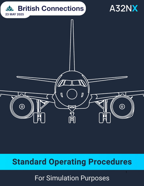 British Connections A320 series SOPs
