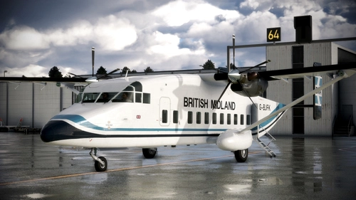 British Midland (G-BJFK) Retro Livery | BlackBox Shorts 330 | Into the Blue Simulations