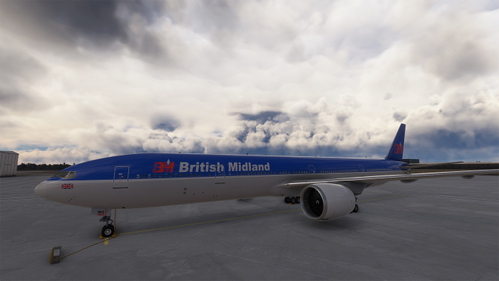 British Midland PMDG 777-300ER