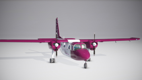 Britten-Norman BN2 Islander - Costa Rica Green Airways TI-BGK Livery