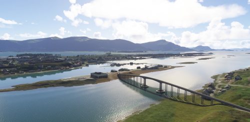 Brønnøysund Bridge (Close to ENBN)