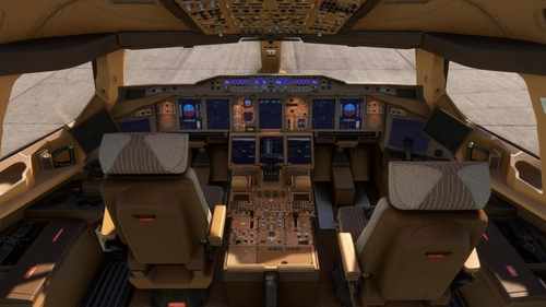 Brown Cockpit  | FBW A380