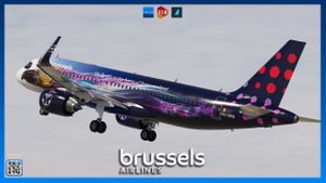 Brussels Airlines OO-SBB "Amare" | FlyByWire A32NX | 8K & 4K thumbnail 2
