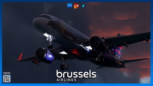 Brussels Airlines OO-SBB "Amare" | FlyByWire A32NX | 8K & 4K thumbnail 6