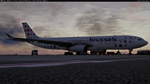 Brussels Airlines OO-SFQ livery Inibuilds A330-300RR MSFS2024