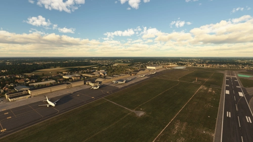 EBBR  Brussels  Aerosoft Scenery Static Aircraft Melsbroek