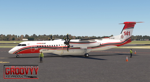 Bundaberg Airport Conair Q400