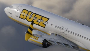 BUZZ [Package 1] w/Cabin IFly B737 MAX 8 thumbnail 4
