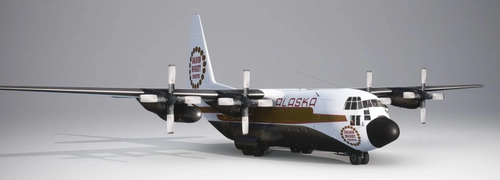 C-130 Alaska Airlines Golden Nugget Freighter