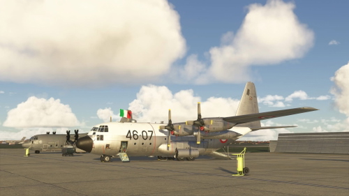 C-130E Captain Exterior Italian Air Force 46-07