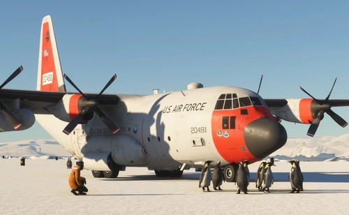 C-130 H United States Air Force 20491 (Arctic version)