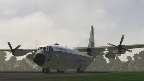 C-130H Indonesian Air Force A-1316 [4K]