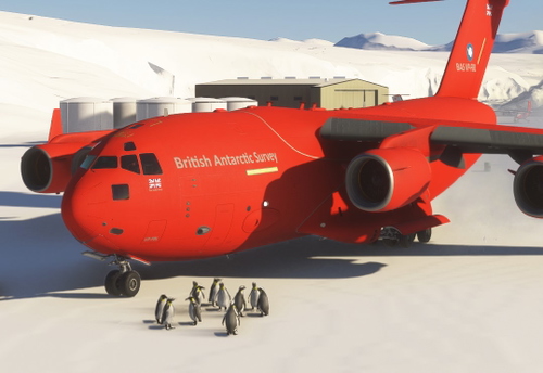 C-17 Globemaster British Antarctic Survey (BAS)