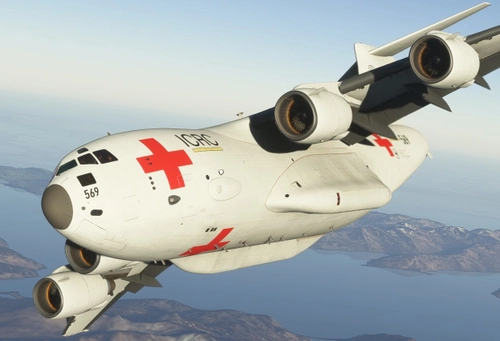 C-17 Globemaster ICRC International Red Cross (ICRC)