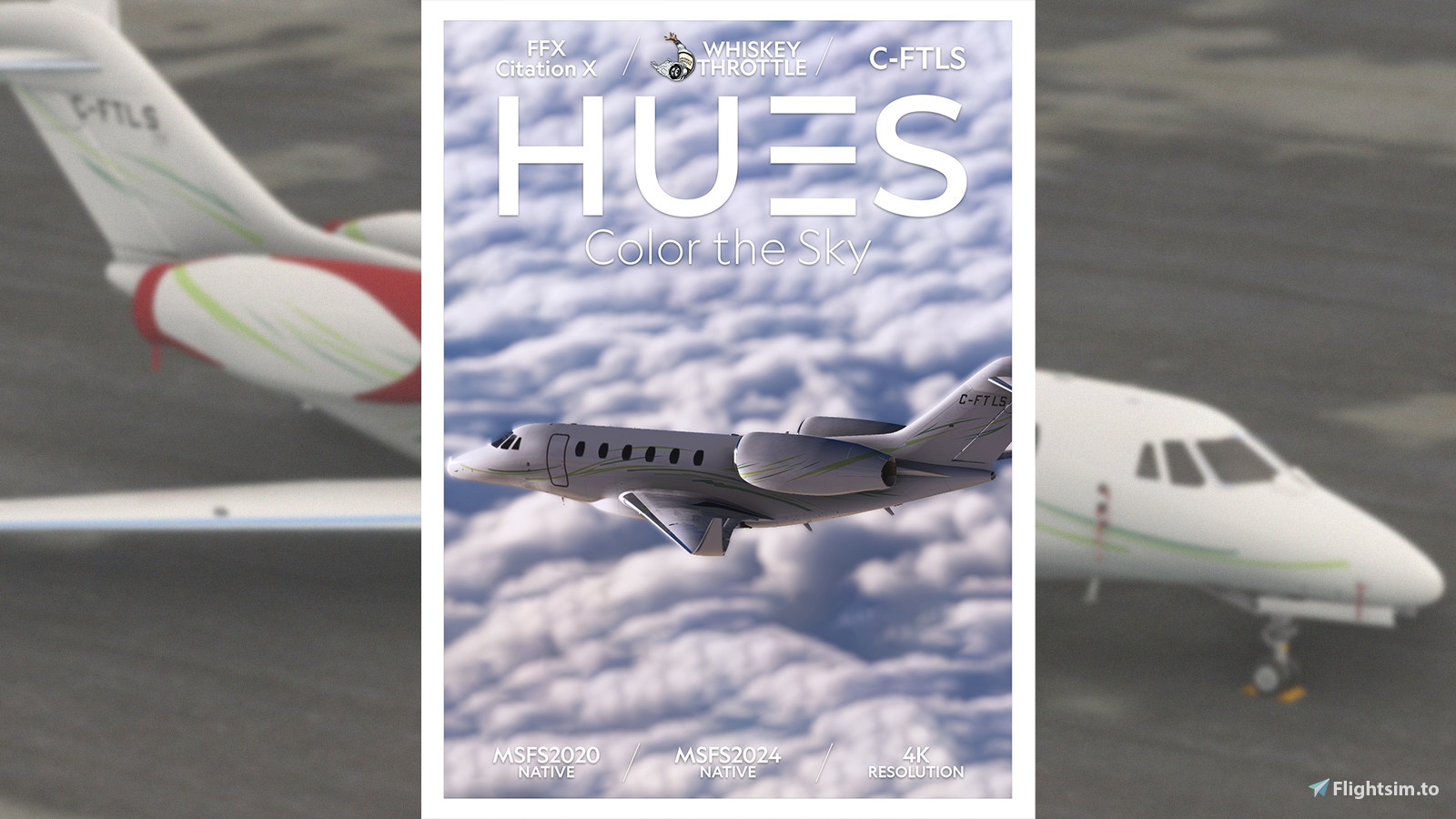 C-FTLS FlightFX Citation C750 + (Dynamic Registration) - Aircraft