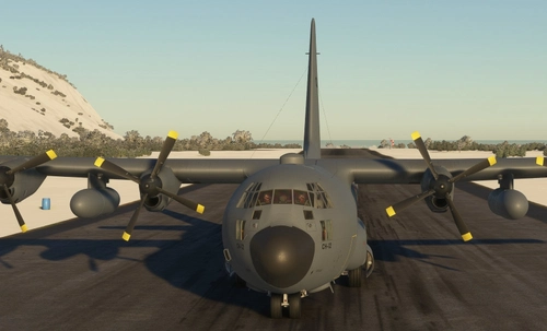 C130-H, Belgian Air Force 12-H (grey) 