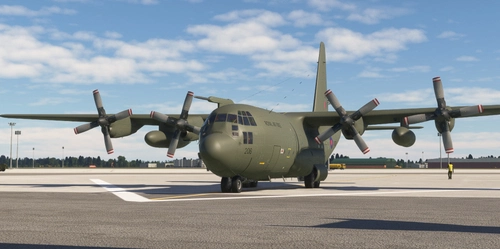 C130 RAF XV206 Livery
