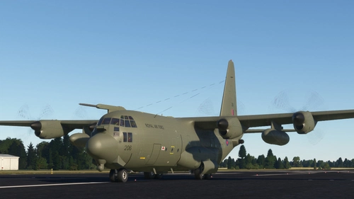 C130 RAF XV206 Special Forces Livery