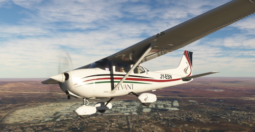 C172 G1000  Levant  livery  (JY-ESN)