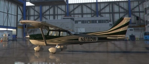 C172 G1000 DEW Stripe Green thumbnail 2