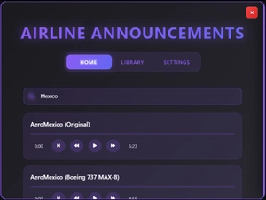 CabinSim  – Airline Announcements 1.2.1 thumbnail 7