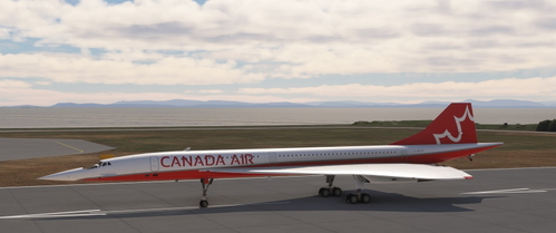 Canada Air Virtual DC Designs Concorde