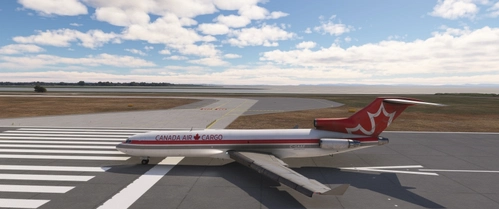 Canada Air Virtual FlightSim Studio B727 Freighter