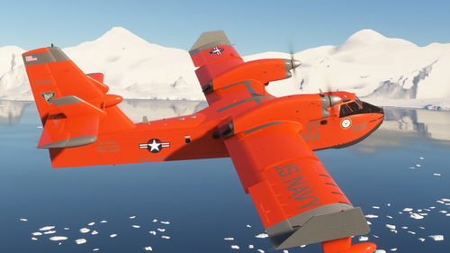 Canadair CL-415 - US NAVY  (Glossy Finish) WIP