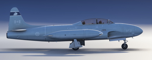 Canadair CT-133 Silver Star, MSFS2024, 434 Squadron, CFB Shearwater, Nova Scotia