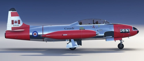 Canadair CT-133 Silver Star, MSFS2024, VU32, CFB Shearwater, Nova Scotia