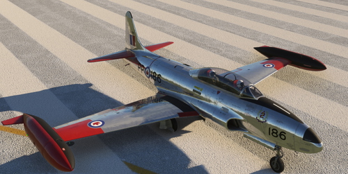 Canadair T-33 Mk.3, 21186 of 2 Advanced Flying School, RCAF Station Portage la Prairie