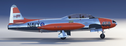 Canadair T-33 Mk.3, MSFS2024, 21458 of VU 32, Royal Canadian Navy, Shearwater, Nova Scotia