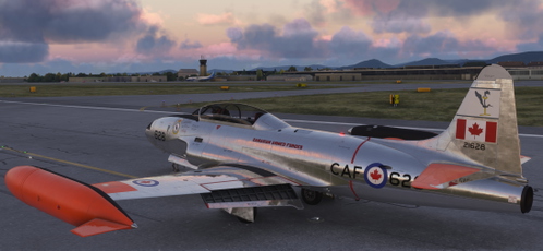 Canadair T-33 Mk.3, MSFS2024, 21628 of 1 (F) Wing, CFB Lahr