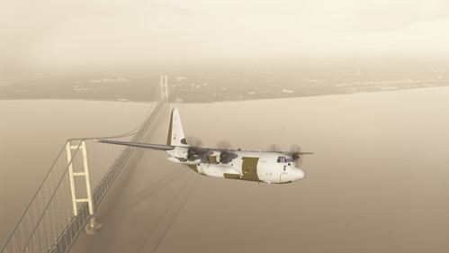 Captain Sim C-130J Livery Royal Air Force ZH889