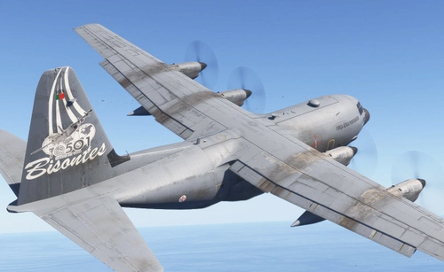 Captain Sim C130H Forca Aerea Portuguesa “Bisontes” (Heavy Weathered Version)
