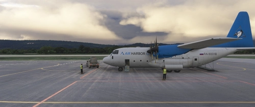 Captain Sim (V1.0.0.1) C-130J RESTYLE AIR HARBOR [8K]