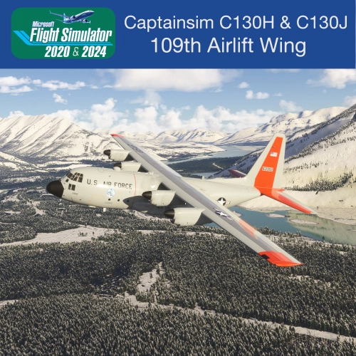 Captainsim C130H & C130J 109th Airlift Wing 76-3302