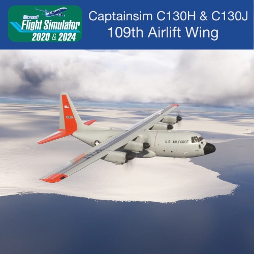 Captainsim C130H & C130J 109th Airlift Wing 83-0492