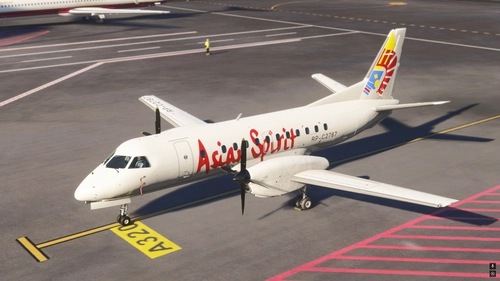 Carenado / Asobo SAAB 340B Asian Spirit  [MSFS2024]