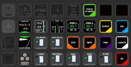 Carenado B390 profile for Stream Deck and AAO