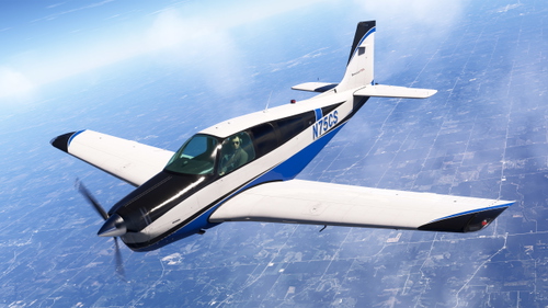 Carenado F33A Bonanza - N75CS