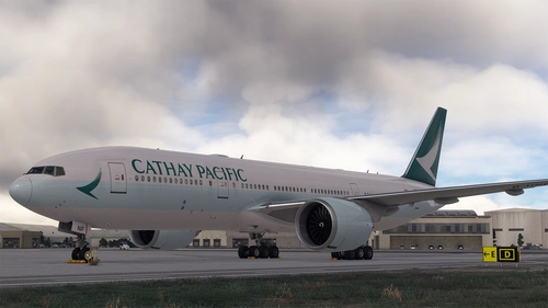Cathay Pacific & Cabin PMDG B777-200LR