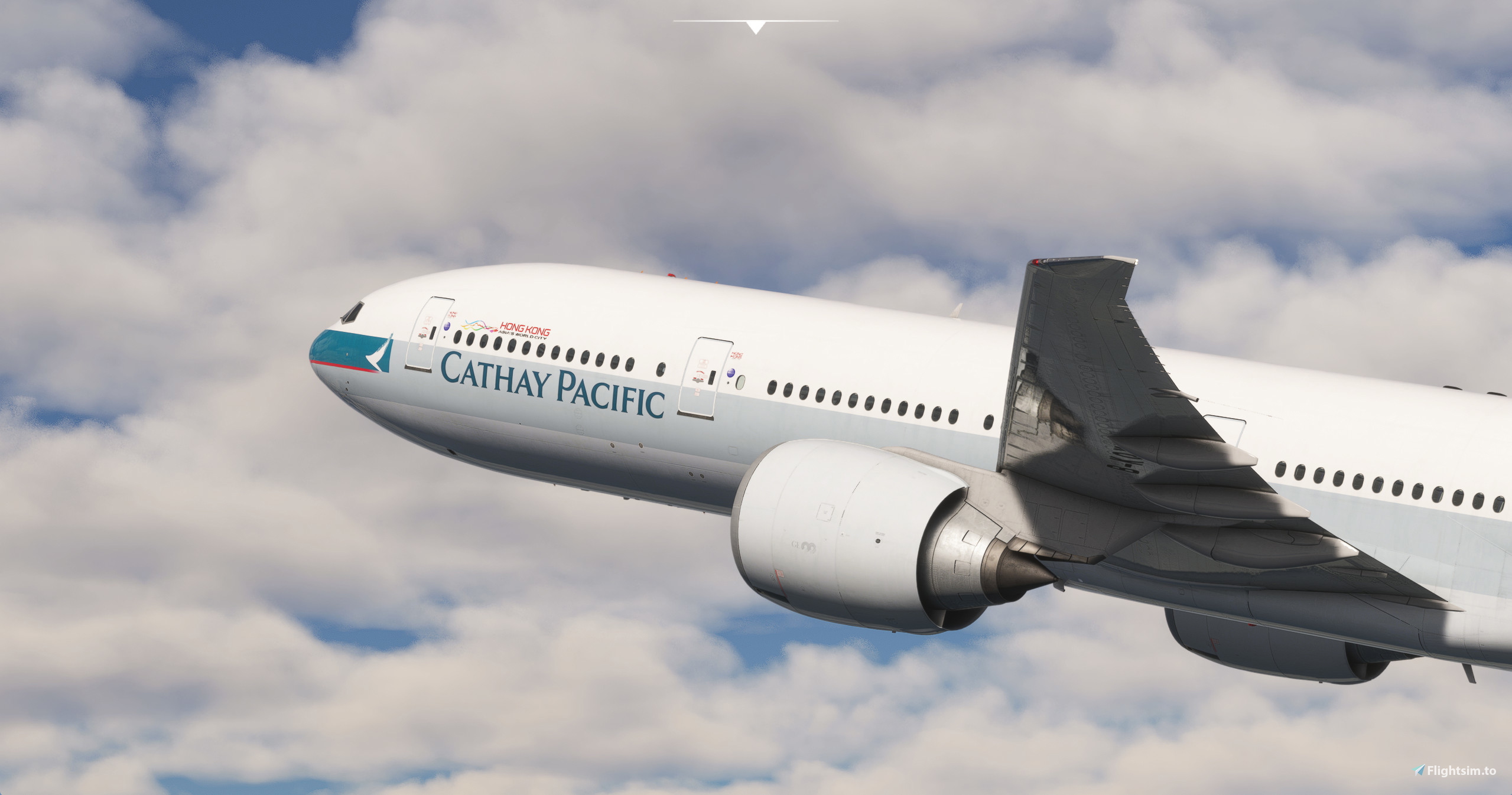 Cathay Pacific 777-300ER 1997 colors w/ Cabin - Aircraft Liveries
