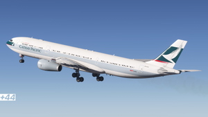 Cathay Pacific (B-HLV) iniBuilds A330-300 - 8K thumbnail 5