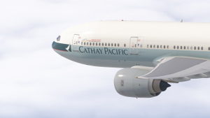 Cathay Pacific [B-HND] w/Cabin PMDG B777-200ER thumbnail 1