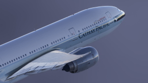 Cathay Pacific [B-HND] w/Cabin PMDG B777-200ER thumbnail 2