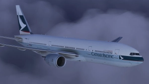 Cathay Pacific [B-HND] w/Cabin PMDG B777-200ER thumbnail 3